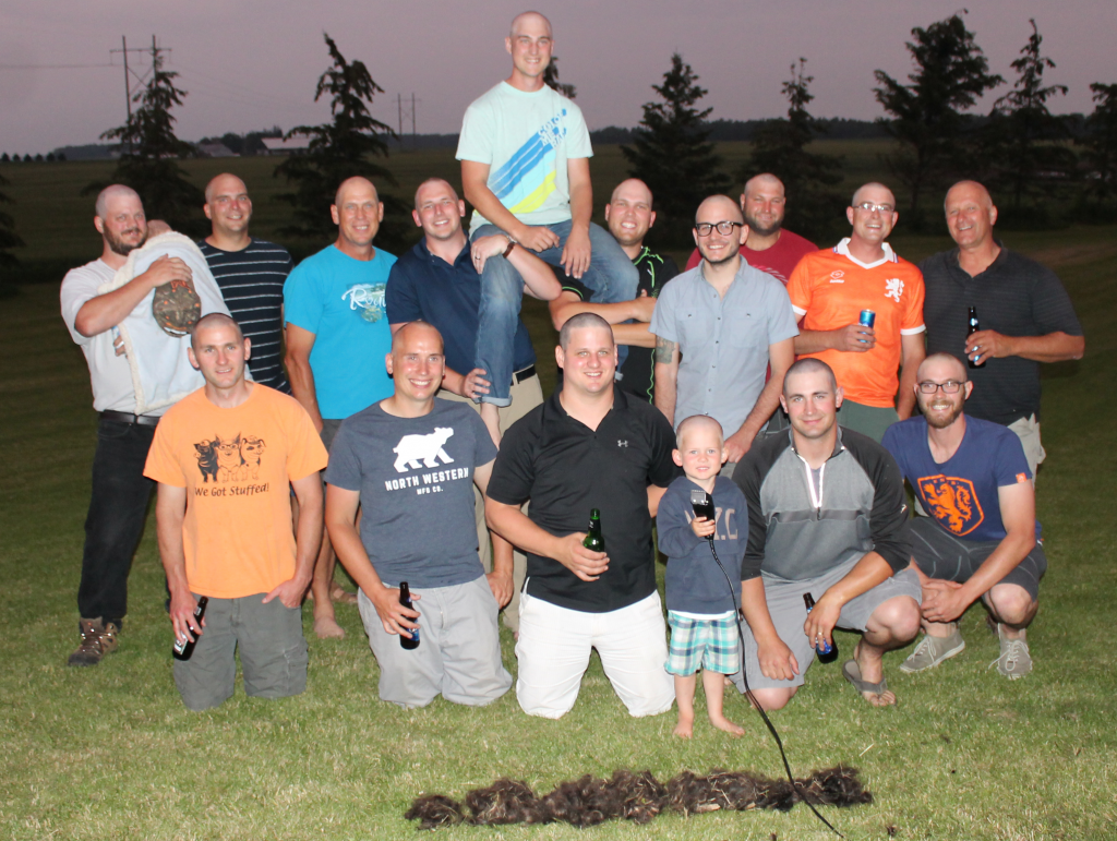 Matt's Headshaving Matt's Headshaving - June 2015